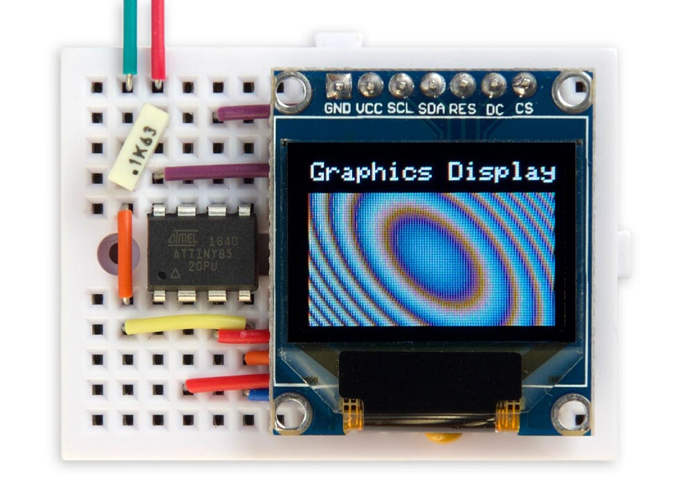 Technoblogy - Colour Graphics Library
