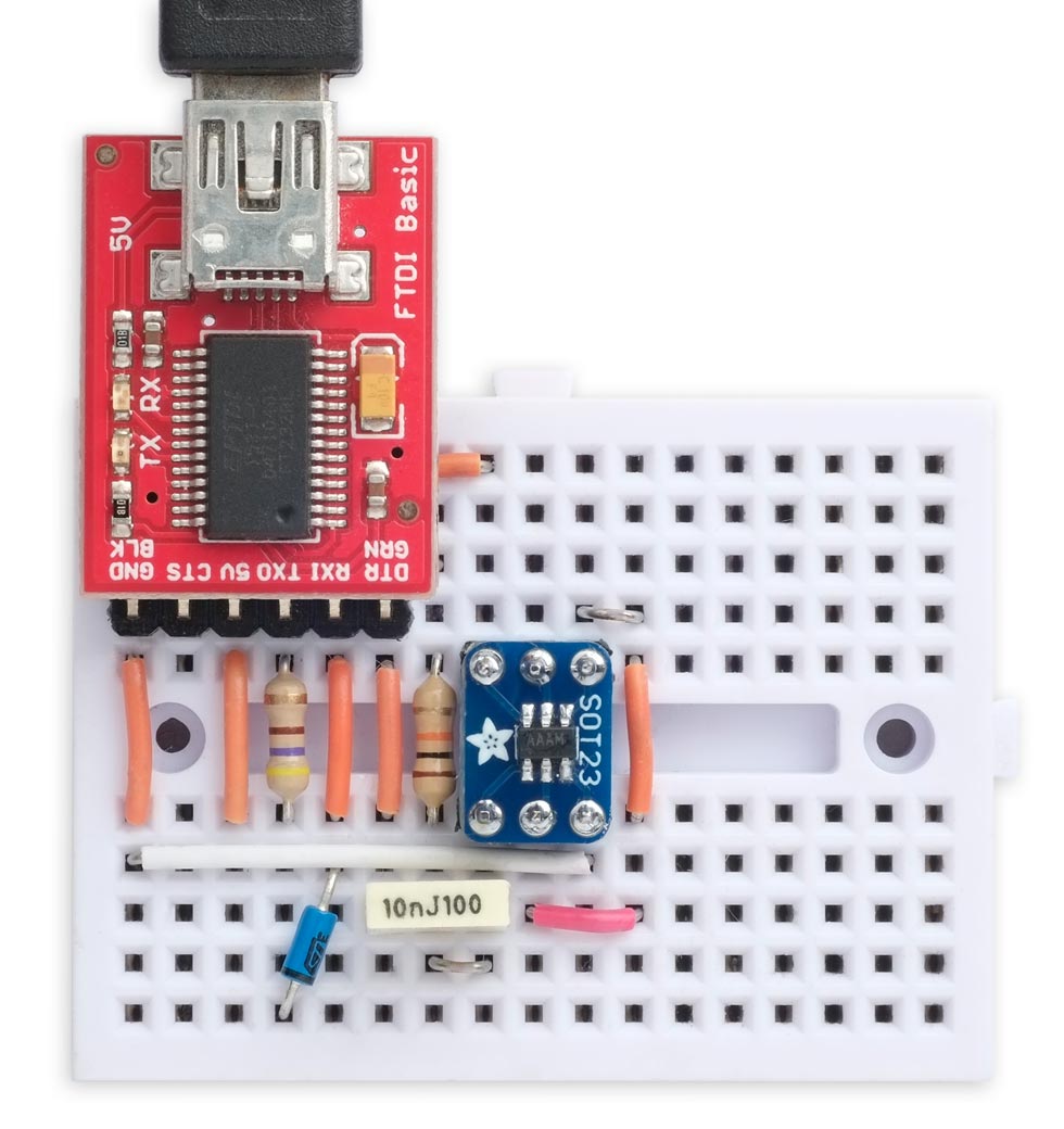 Technoblogy - Tiny UPDI-HV Programmer